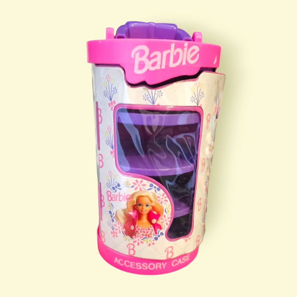 Vtg Barbie Accessories Case